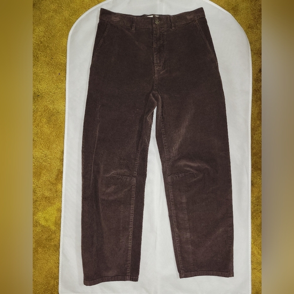 Nili lotan corduroy Carpenter pant espresso BROWN nwt 29 - Picture 2 of 8
